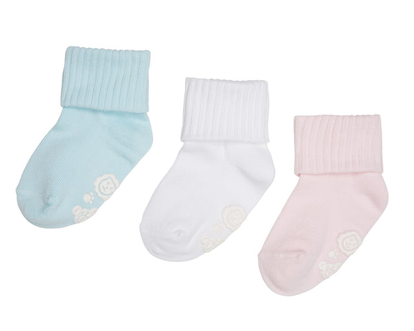 3-Pack Single Cuff Socks (Comfortoe) Socks