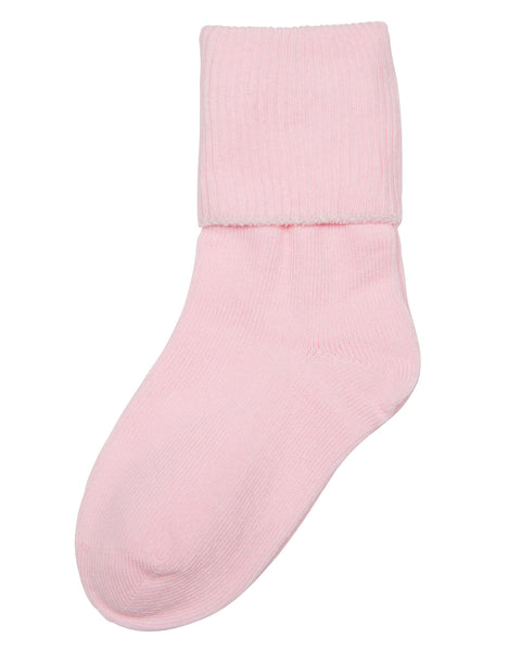 Single Cuff (Comfortoe) Pink Socks