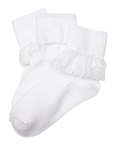 3-Pack Lace Wardrobe On Single Cuff Socks