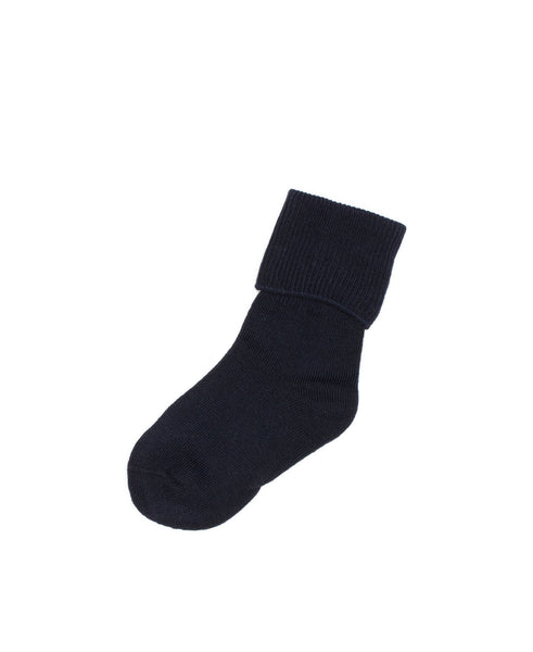 Single Cuff (Comfortoe) Black Socks
