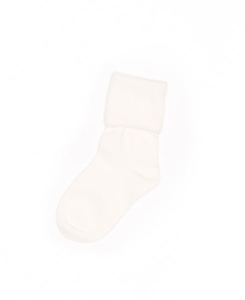 Single Cuff (Comfortoe) Ivory Socks