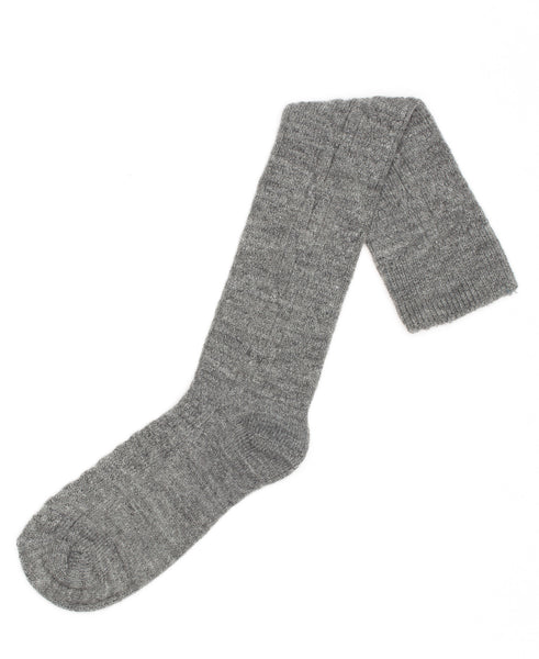 Acrylic & Spandex Cable Knit  Socks