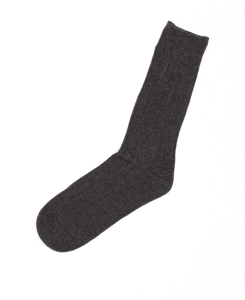 Smooth Rib Crew (Comfortoe) Sock