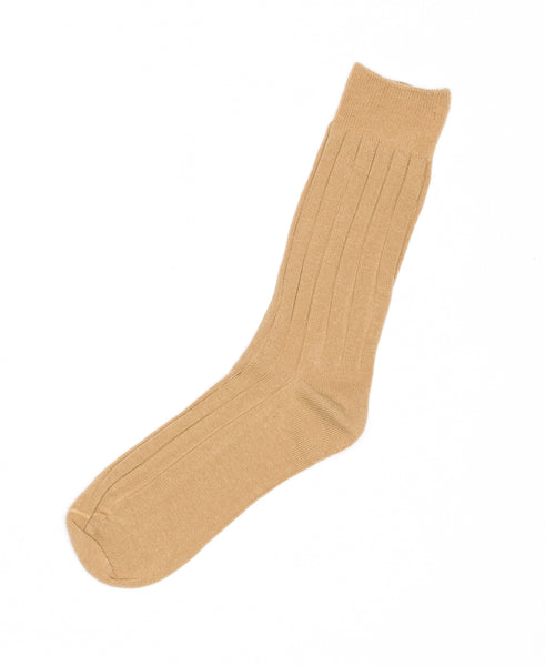 Smooth Rib Crew (Comfortoe) Sock