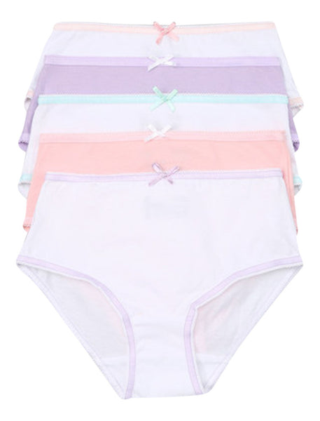 5-Pack Tagless 100% Combed Cotton Panties