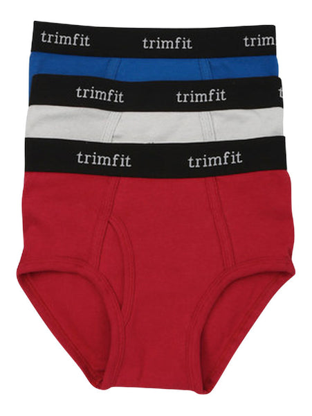 3-Pack Tagless 100% Combed Cotton Briefs