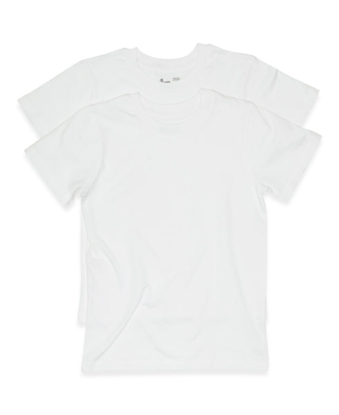 2-Pack 100% Combed Cotton T-Shirts